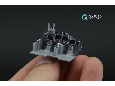 Kamov Ka-52 - 3d-printed & Coloured Interior Small Version (For Zvezda Kits) - zdjęcie 5