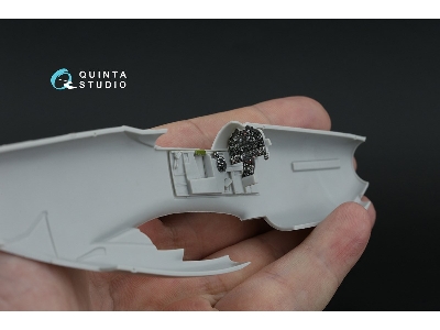 North Amercian F-82 E Twin Mustang - 3d-printed & Coloured Interior Small Version (For Modelsvit Kits) - zdjęcie 5