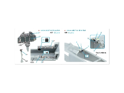 Mig-35 - 3d-printed & Coloured Interior Small Version (For Hobby Boss Kits) - zdjęcie 3