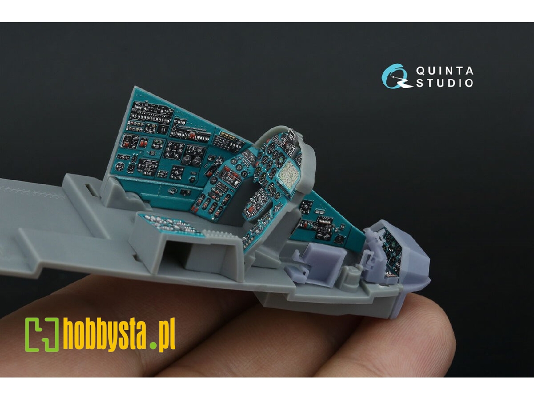 Mil Mi-24 P Hind-f - 3d-printed & Coloured Interior With 3d-printed Resin Parts (Small Version / For Trumpeter Kits) - zdjęcie Mil Mi-24 P Hind-f - 3d-printed & Coloured Interior With 3d-printed Resin Parts (Small Version / For Trumpeter Kits) - zdjęcie