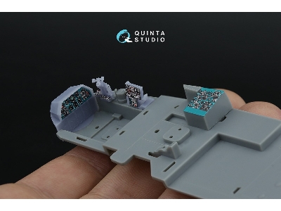Mil Mi-24 P Hind-f - 3d-printed & Coloured Interior With 3d-printed Resin Parts (Small Version / For Trumpeter Kits) - zdjęcie 