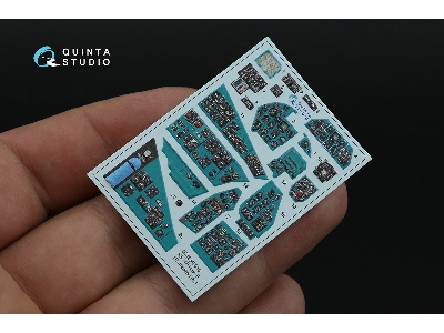 Mil Mi-24 P Hind-f - 3d-printed & Coloured Interior With 3d-printed Resin Parts (Small Version / For Trumpeter Kits) - zdjęcie 