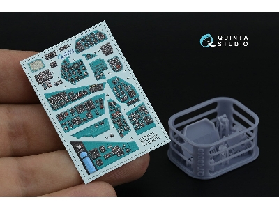 Mil Mi-24 P Hind-f - 3d-printed & Coloured Interior With 3d-printed Resin Parts (Small Version / For Trumpeter Kits) - zdjęcie 