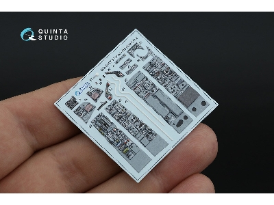 Panavia Tornado Ids - 3d-printed & Coloured Interior With 3d-printed Resin Parts (Small Version / For Italeri Kits) - zdjęcie 1