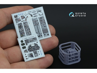 Panavia Tornado Ids - 3d-printed & Coloured Interior With 3d-printed Resin Parts (Small Version / For Italeri Kits) - zdjęcie 1