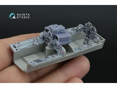 Panavia Tornado Ecr - 3d-printed & Coloured Interior With 3d-printed Resin Parts (Small Version / For Italeri Kits) - zdjęcie 1