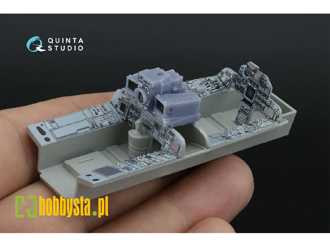Panavia Tornado Ecr - 3d-printed & Coloured Interior With 3d-printed Resin Parts (Small Version / For Italeri Kits) - zdjęcie 1