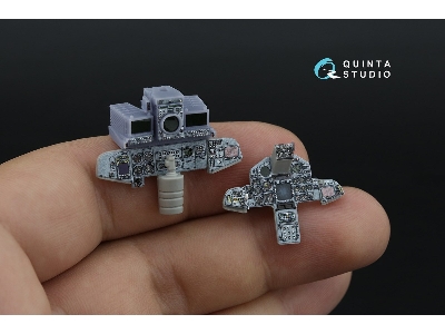 Panavia Tornado Ecr - 3d-printed & Coloured Interior With 3d-printed Resin Parts (Small Version / For Italeri Kits) - zdjęcie 4