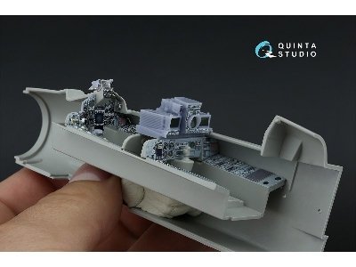 Panavia Tornado Ecr - 3d-printed & Coloured Interior With 3d-printed Resin Parts (Small Version / For Italeri Kits) - zdjęcie 7