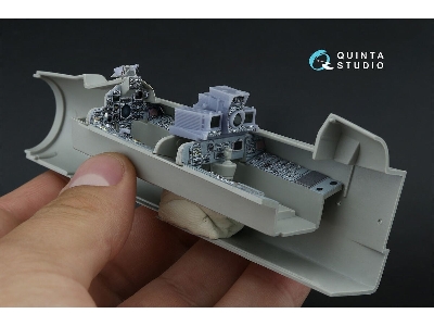 Panavia Tornado Gr.1 - 3d-printed & Coloured Interior With 3d-printed Resin Parts (Small Version / For Italeri Kits) - zdjęcie 
