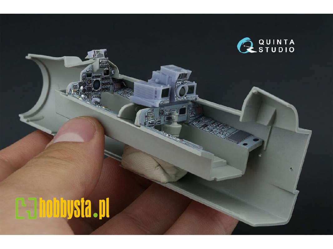 Panavia Tornado Gr.1 - 3d-printed & Coloured Interior With 3d-printed Resin Parts (Small Version / For Italeri Kits) - zdjęcie Panavia Tornado Gr.1 - 3d-printed & Coloured Interior With 3d-printed Resin Parts (Small Version / For Italeri Kits) - zdjęcie