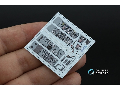 Panavia Tornado Gr.1 - 3d-printed & Coloured Interior With 3d-printed Resin Parts (Small Version / For Italeri Kits) - zdjęcie 