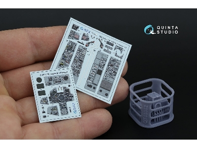 Panavia Tornado Gr.1 - 3d-printed & Coloured Interior With 3d-printed Resin Parts (Small Version / For Italeri Kits) - zdjęcie 