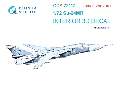 Sukhoi Su-24 Mr - 3d-printed & Coloured Interior Small Version (For Zvezda Kits) - zdjęcie 2