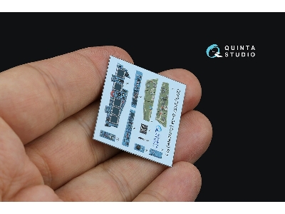 Sukhoi Su-34 - 3d-printed & Coloured Interior Small Version (For Trumepter Kits) - zdjęcie 3