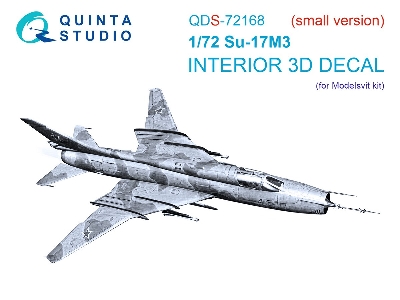 Sukhoi Su-17m3 - 3d-printed & Coloured Interior Small Version (For Modelsvit Kits) - zdjęcie 2