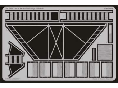  Bf 110 workshop ladder 1/48 - Eduard - blaszki - zdjęcie 1