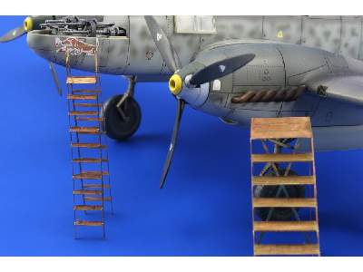  Bf 110 workshop ladder 1/48 - Eduard - blaszki - zdjęcie 5