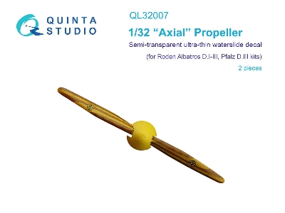 Wooden Propellers Axial (For Roden Kits) - zdjęcie 1