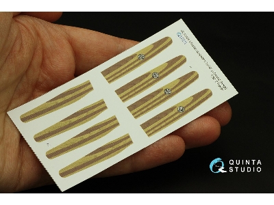 Wooden Propellers Axial (For Wingnut Wings Kits) - zdjęcie 3