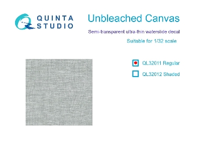 Unbleached Canvas - Regular - zdjęcie 1
