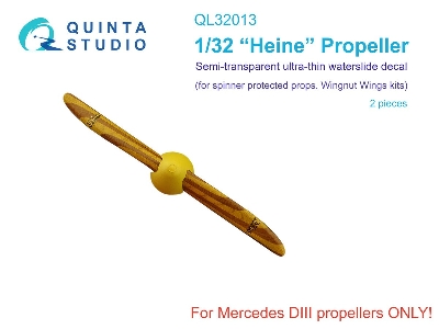 Wooden Propellers Heine (For Wingnut Wings Kits) - zdjęcie 1