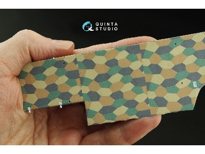 German Wwi 4-colour Lozenge (Lower Surface) - zdjęcie 2
