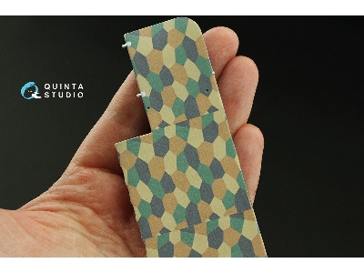 German Wwi 4-colour Lozenge (Lower Surface) - zdjęcie 3
