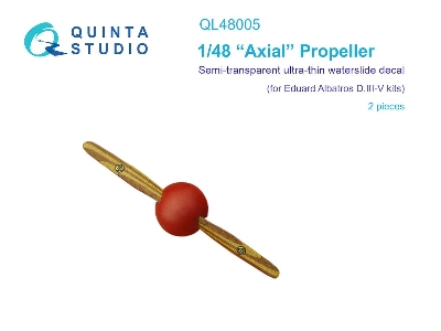 Axial Propeller (For Albatros D.Iii - D.V Eduard Kits) - zdjęcie 1