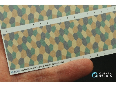 German Wwi 4-colour Lozenge (Lower Surface) - zdjęcie 2