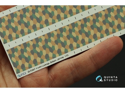 German Wwi 4-colour Lozenge (Lower Surface) - zdjęcie 2