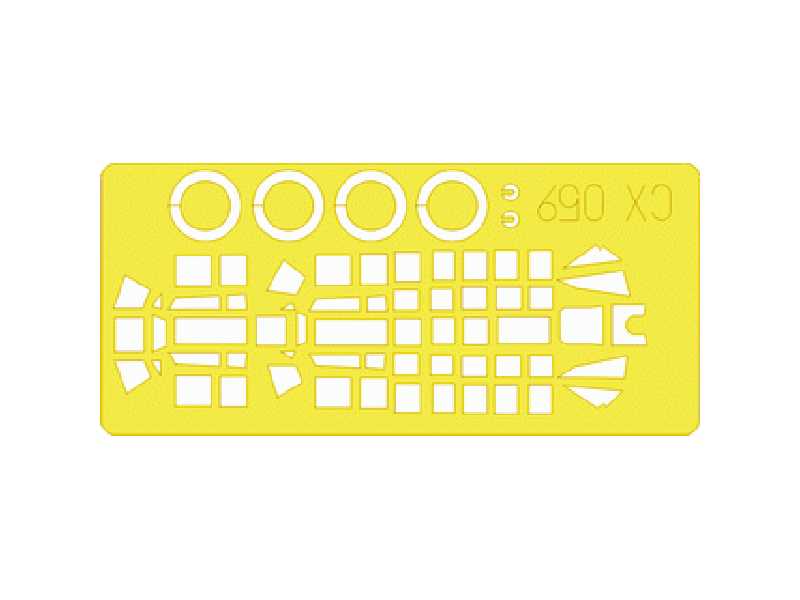 Bf 110C/ D 1/72 - Fujimi - maski - zdjęcie 1 Bf 110C/ D 1/72 - Fujimi - maski - zdjęcie 1