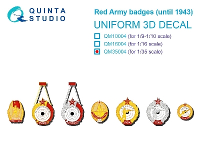 Red Army Badges (Until 1943) - zdjęcie 1