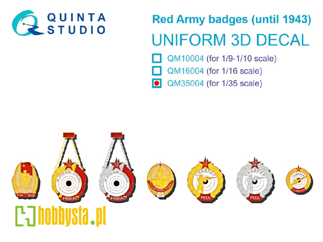 Red Army Badges (Until 1943) - zdjęcie 1 Red Army Badges (Until 1943) - zdjęcie 1
