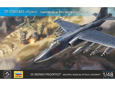 Sukhoi Su-25 Sm/Sm3 - Model Kit (Quinta Models) - zdjęcie 1