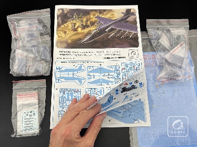 Sukhoi Su-25 Sm/Sm3 - Model Kit (Quinta Models) - zdjęcie 3