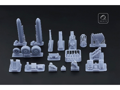 Sukhoi Su-25 Sm/Sm3 - Model Kit (Quinta Models) - zdjęcie 9