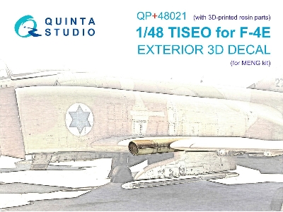 Tiseo For F-4 E With 3d-printed Resin Parts (For Meng Kits) - zdjęcie 1
