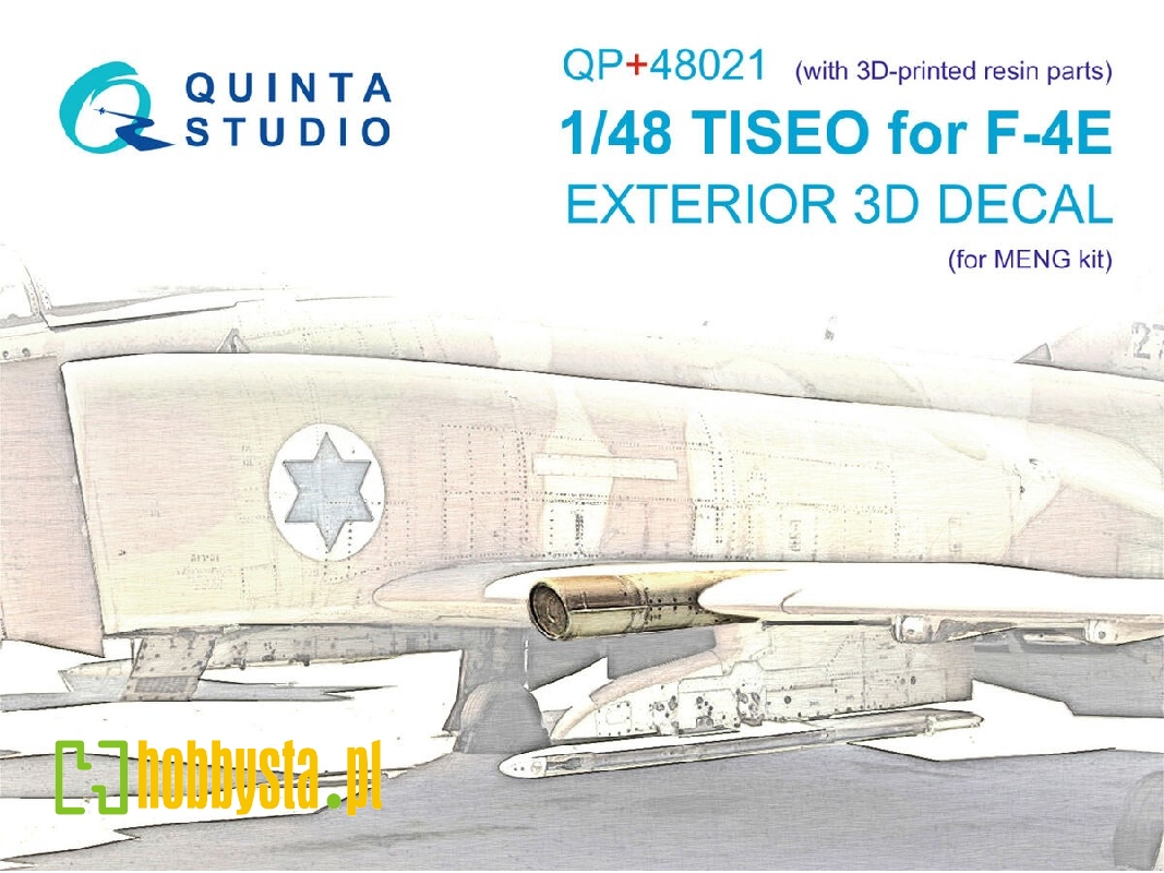 Tiseo For F-4 E With 3d-printed Resin Parts (For Meng Kits) - zdjęcie 1