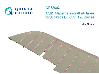 Albatros D.I-d.V - Magenta Rib Tapes (For All Kits) - zdjęcie 1