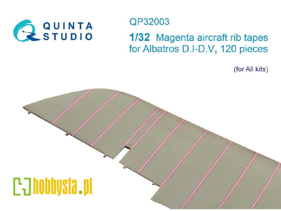 Albatros D.I-d.V - Magenta Rib Tapes (For All Kits) - zdjęcie 1