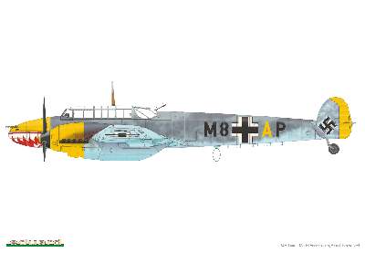  Bf 110C/ E in MTO 1/48 - samolot - zdjęcie 6