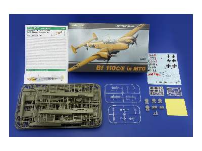  Bf 110C/ E in MTO 1/48 - samolot - zdjęcie 7