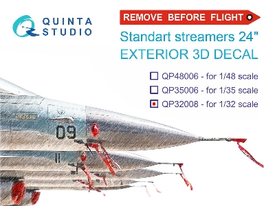 Remove Before Flight - Standart External Streamer 24"(20 Pcs) - zdjęcie 1