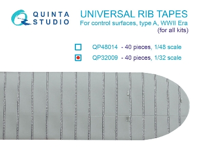 Universal Rib Tapes Type A - Wwii Era (For All Kits) - zdjęcie 1
