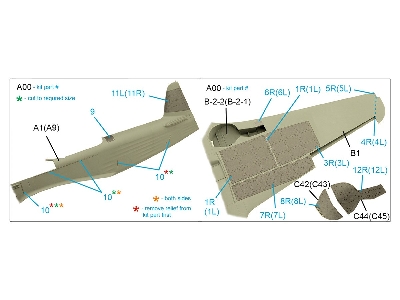 Yakovlev Yak-9 T - Flaps And Panels (For Icm Kits) - zdjęcie 2