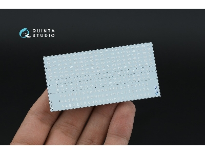 Typesetting Russian Military License Plates (1993-present) State Standart 50577-93 (For All Kits) - zdjęcie 7