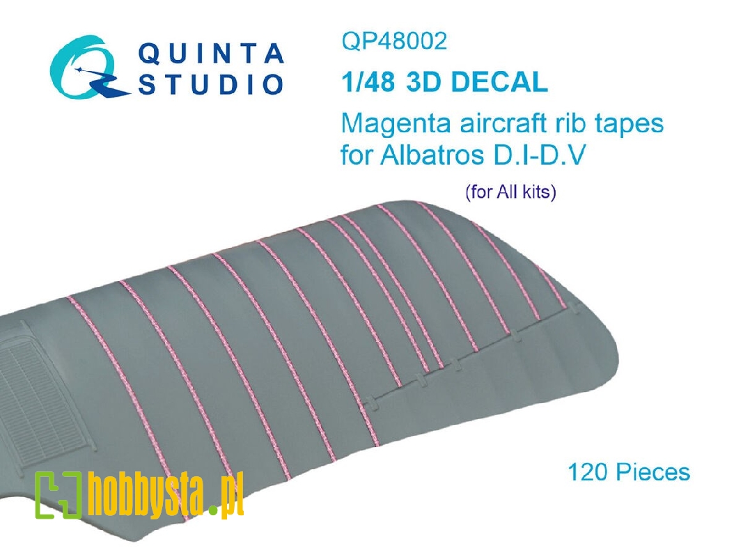 Albatros D.I-d.V - Magenta Rib Tapes - zdjęcie 1 Albatros D.I-d.V - Magenta Rib Tapes - zdjęcie 1