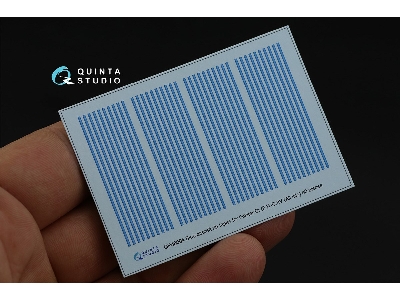 Fokker Dr.(F)i-d.Vii - Blue Rib Tapes (For All Kits) - zdjęcie 11