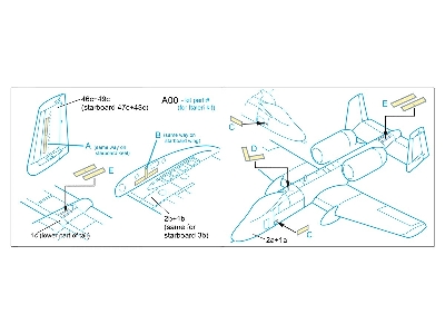 Faichild A-10 Thunderbolt Ii - Formation (Slime) Lights (For All Kits) - zdjęcie 2